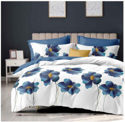 Talo Lenjerie pat dublu, bumbac finet, 6 piese, cearceaf normal 220x240cm, cearceaf pilota 200x220cm, 2 fete de perna 50x70, 2 fete de perna 70x70-A1100 (A1100) Lenjerie de pat