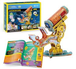 CubicFun - Joc Educativ STEM National Geographic puzzle 3D Microscop (CUDS1127h) - ejuniorul