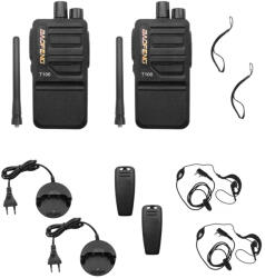 Baofeng BF-T100 Transmițător Wireless UHF/VHF 8W fără Ecran Set 2buc (102476) Statii radio