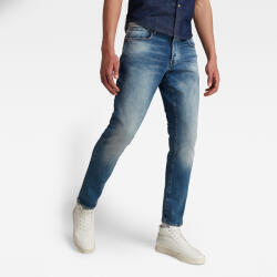 G-Star Raw 3301 Pantaloni Jeans pentru Bărbați cu Croială Regular Tapered Vintage Azure 51003-C052-A802 (51003-C052-A802)