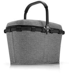 Reisenthel CARRYBAG-ISO szürke mákos-fekete bevásárlókosár fazonú hűtőtáska BT7052