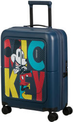 Samsonite DASHPOP DISNEY négykerekű MICKEY figurás, nagy betűs, bővíthető kabinbőrönd 153856-A582