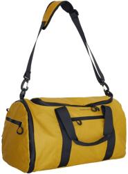 NEW REBELS Hugo okkersárga-fekete közepes vízálló sporttáska 20.1026-47