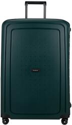 Samsonite S'CURE négykerekű méregzöld csatos óriás bőrönd 81cm 59244-5257