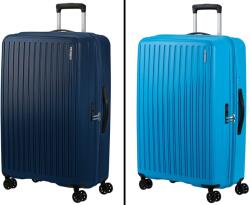 Samsonite REJOY négykerekű kék nagy bőröndök 153178