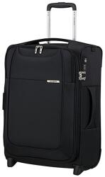 Samsonite D'LITE kétkerekű bővíthető fekete kabin bőrönd 55cm 137228-1041