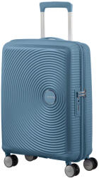 Samsonite SOUNDBOX bővíthető négykerekű sziklakék színű kabinbőrönd 88472-E612