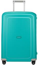 Samsonite S'CURE négykerekű aqua blue csatos közepes bőrönd 69 cm 49307-1012