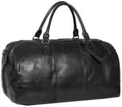 JUSTIFIED Mantan fekete színű bőr utazótáska 12.115300 - borond-aruhaz