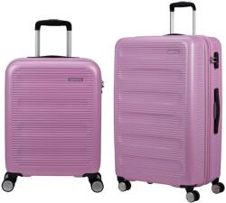 Samsonite ASTROBEAM négykerekű két részes bőrönd szett-Lila 2db