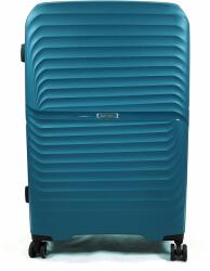 Touareg 2024 S bordás, négykerekű nagy bőrönd-TG2311-Kék-fekete L - borond-aruhaz