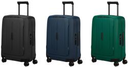 Samsonite ESSENCE négykerekű, sötét tónusú csatos kabinbőrönd 55 cm 146909