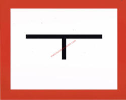  TŰZOLTÓ VÍZFORRÁS, TŰZCSAP, OLTÓVÍZ tározó tábla - Tűzvédelmi jel, ALUMÍNIUM tábla 25x20 cm, 1 mm vastag