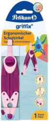 Pelikan Compas scolar Griffix, Herlitz, Pelikan, Roz