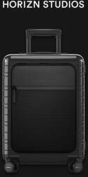 Horizn Studios - M5 Essential - Előzsebes Kabinbőrönd Glossy All Black (HS6NFL)