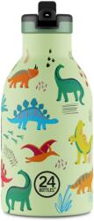 24Bottles 24 Bottles - 330ml Kids Thermos Szívószálas Kupakkal Jurassic Friends (24b1826)