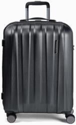 Polestream Moonrock 55cm Kabin Bőrönd Black Brushed (S0100-22-52)