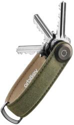 Orbitkey Kulcstartó Orbitkey Waxed Canvas - Khaki Green (KWC2-KGN-107)