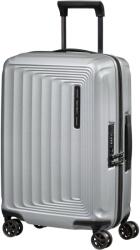 Samsonite Nuon Bővíthető Kabin Bőrönd 55cm Matt Silver (134399/4052)