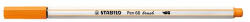 STABILO Ecsetfilc STABILO Pen 68 Brush narancs (568/54) - kreativjatek