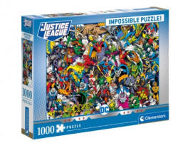 Clementoni puzzle 1000 IMPOSSIBLE DC JUST. LEAG (CL39599)