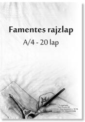  Rajzlap famentes A/4-20 ragasztott