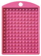 Pixelhobby 214018 Kulcstartó alaplap Sötét pink (214018)