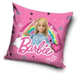 Barbie Barbie: Szivárványos párnahuzat, poliészter - 40 x 40 cm (255694)