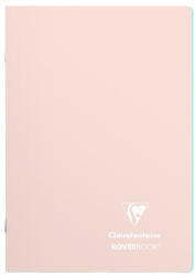 Clairefontaine Füzet Clairefontaine Koverbook Blush A/5 48 lapos PP borítású vonalas púderrózsaszín (961778C)