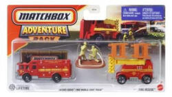 Mattel Matchbox: Hitch and Haul - Fire Rescue játékszett (266101)