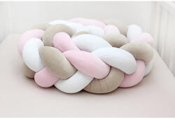 Scamp rácsvédõ fonott 180cm Fehér-Bézs-Rózsaszín RFT001 180CM - kreativjatek