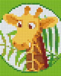 Pixelhobby 801342 Zsiráf kreatív szett 10, x12, 7cm 1 alaplapos (801342)