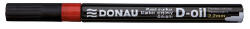 DONAU Lakkmarker DONAU D-oil 2, 2 mm piros (U7368001PL-04) - kreativjatek