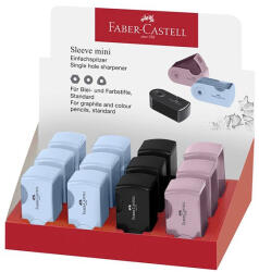 Faber-Castell Hegyező FABER-CASTELL Sleeve mini 1 lyukú tartályos Harmónia színekben (07.03550)