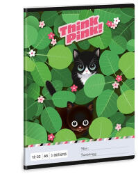 Ars Una Füzet vonalas ARS UNA A/5 32 lapos 12-32 3. osztályos Think Pink (01_08525)