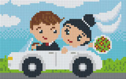 Pixelhobby 802068 Házasok szett (12, 7x20, 3cm) (802068)