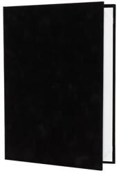Corwell Oklevéltartó, A4, exkluzív, plüss, fekete