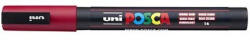 uni Filctoll UNI Posca PC-3M sötét piros (2UPC3MSP) - kreativjatek
