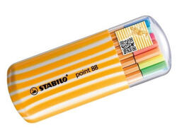 STABILO Tűfilc STABILO Point 88 Zebrui 20 darabos (15+5) (8820-022) - kreativjatek