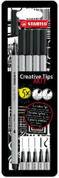 STABILO Flictoll STABILO Cretive Tips Arty black 5 darabos (89/5-1-20) - kreativjatek