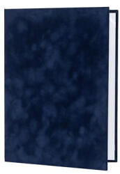 Corwell Oklevéltartó, A4, exkluzív, plüss, kék