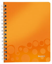 Leitz Spirálfüzet Leitz A/5 Wow kockás narancs