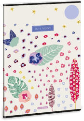 Ars Una Füzet ARS UNA A/4 40 lapos Extra kapcsos vonalas Cream Hibiscus (01_04205)