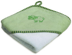 Stella fürdõlepedõ hímzett 80x80cm zöld-fehér bari - kreativjatek