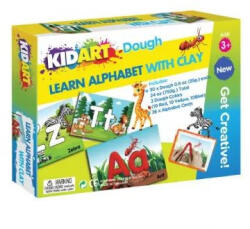 Kid Art Kid Art: Játékos ABC betűtanulás gyurmázással (199170)