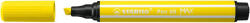 STABILO Filctoll, 1-5 mm, vágott hegy, STABILO "Pen 68 MAX", citromsárga (768/24)