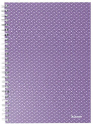 Esselte Spirálfüzet vonalas ESSELTE A/5 80 lapos Colour Breeze levendula (628474)