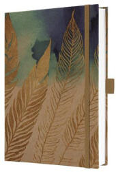 Sigel Jegyzetfüzet, exkluzív, A5, vonalas, 96 lap, keményfedeles, SIGEL "Jolie Pure Feathers (SIJN859) - kreativjatek