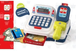  Elektromos pénztár játékkészlet - kék-fehér (248014)