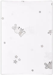 Lorelli lepedő 150x100cm - Little Rabbits Grey - kreativjatek